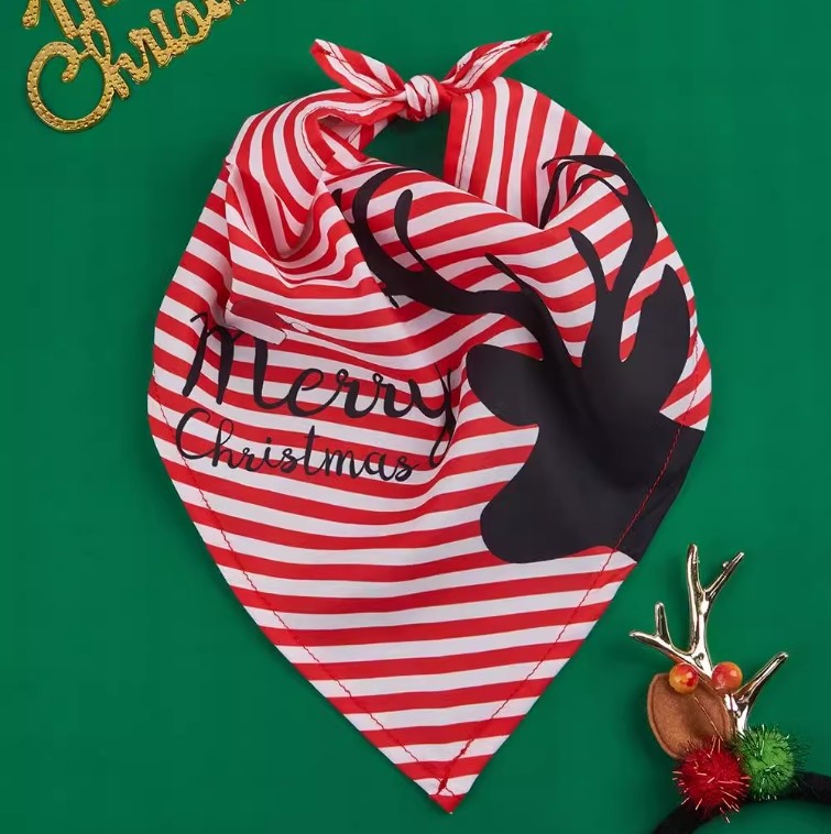 Christmas Pet Bandana Classic Deer