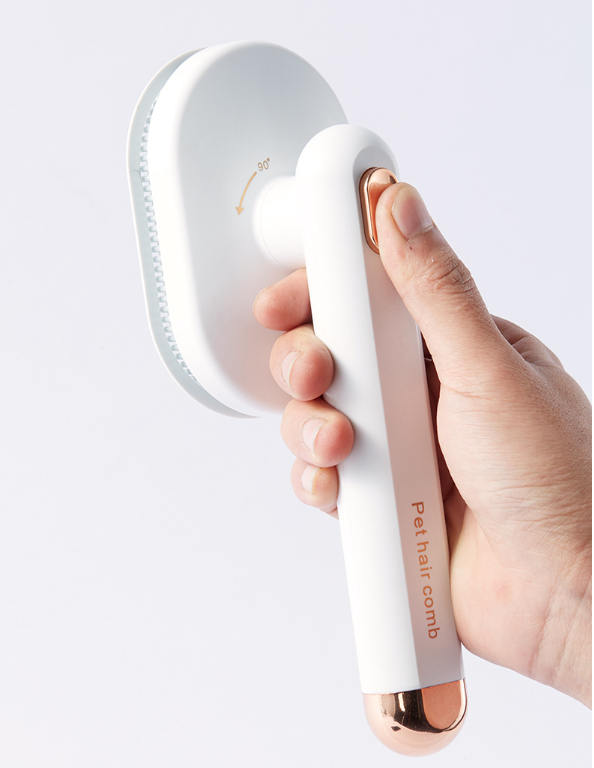 Pet Hair Brush With Release button