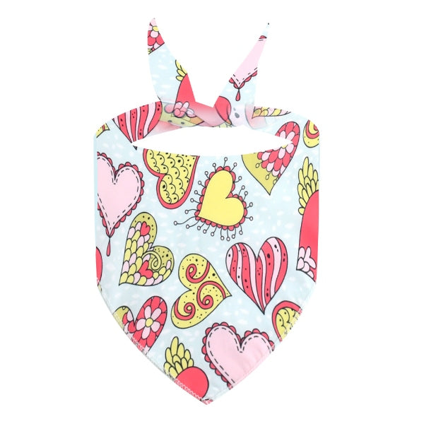 Valentine Cat Dog Bandana